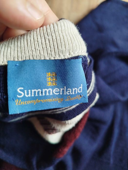 Sweter męski vintage Summerland z wełną