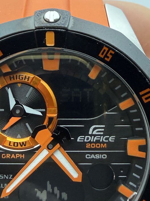 Zegarek Casio EMA-100 do naprawy lub na części (opis)