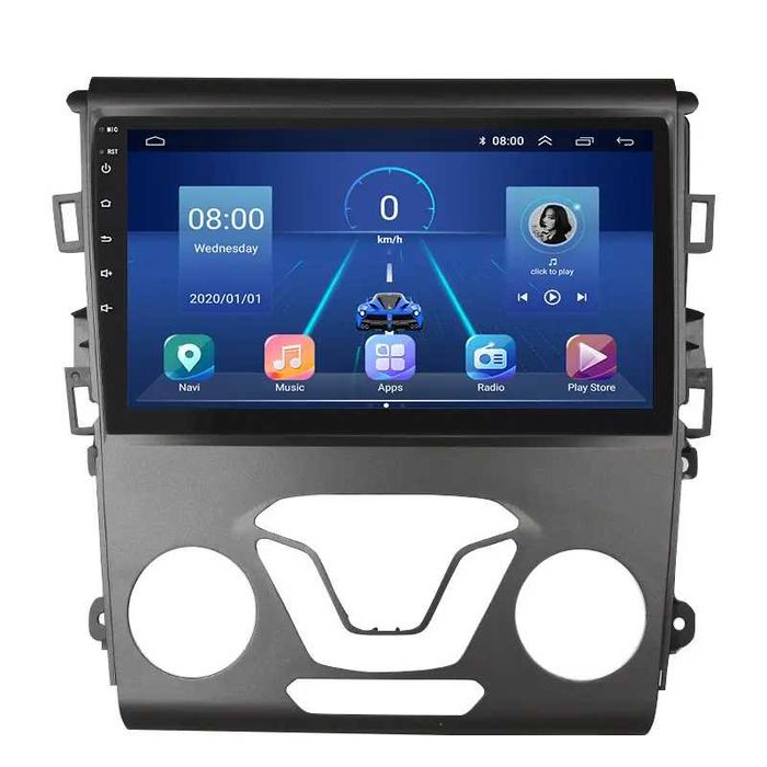 Штатна магнітола для Ford Focus III 2 Fiesta Kuga C-MAX Mondeo Ranger Tourneo Connect Escape EcoSport