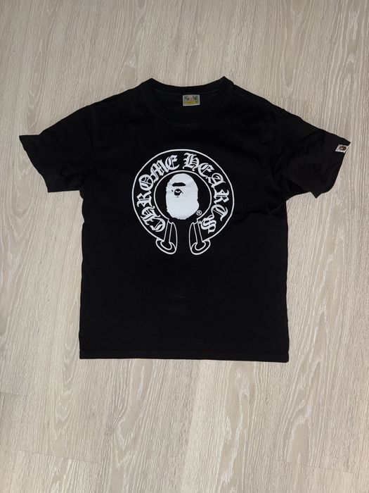 Футболка Chrome Hearts x Bape