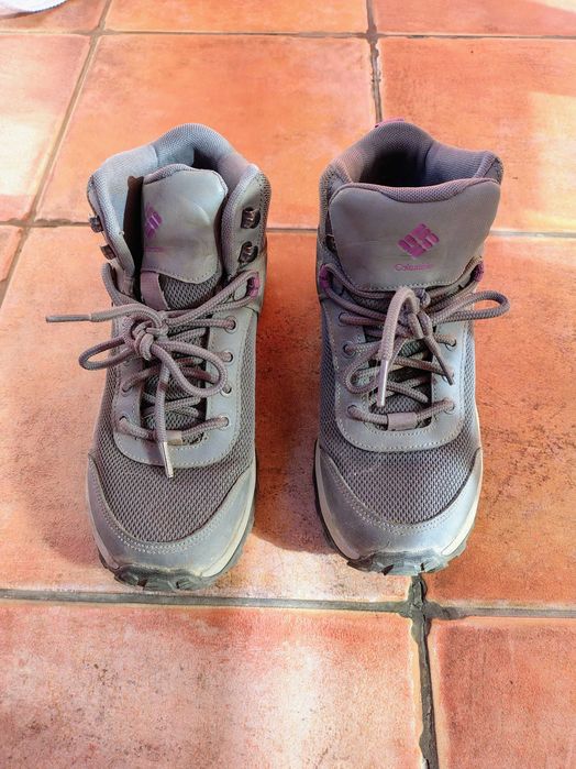 Buty trekkingowe górskie Columbia 39cm za kostkę wodoodporne