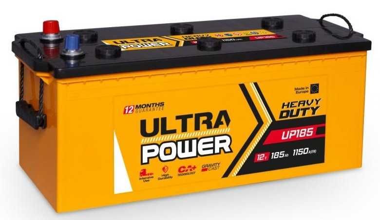 Akumulator Ultra Power 12V 185Ah 1150A MEGATEX (Jak 180Ah)