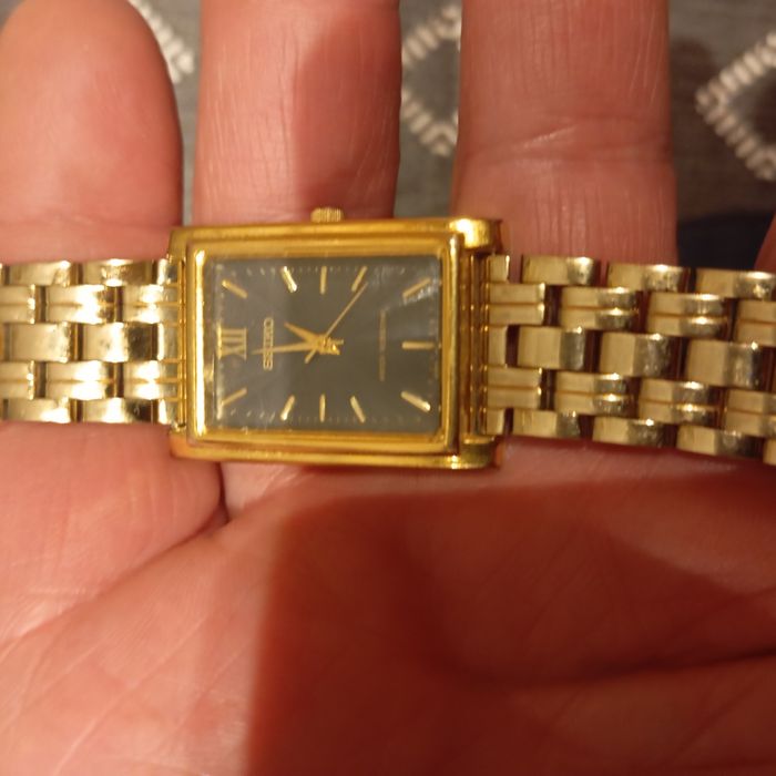 Zegarek złoty Seiko