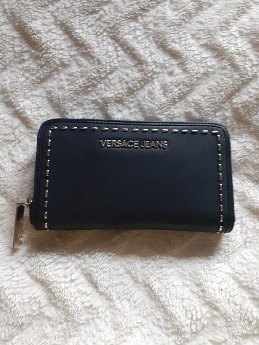 Elegancki portfel damski Versace Jeans, nowy!