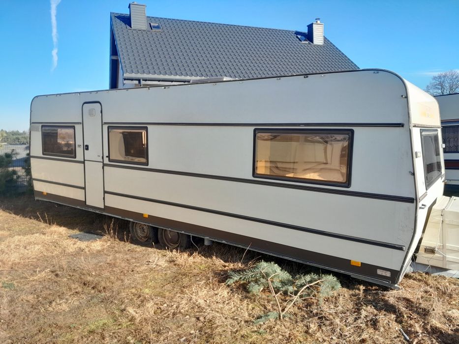 Hobby stacjonarna transport przyczepa w