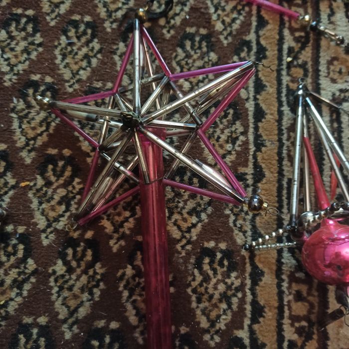 Ёлочные игрушки для ёлки стекло