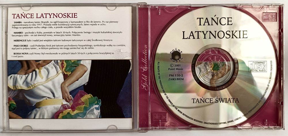 Najpiękniejsze Tańce Latynoamerykańskie 2001r