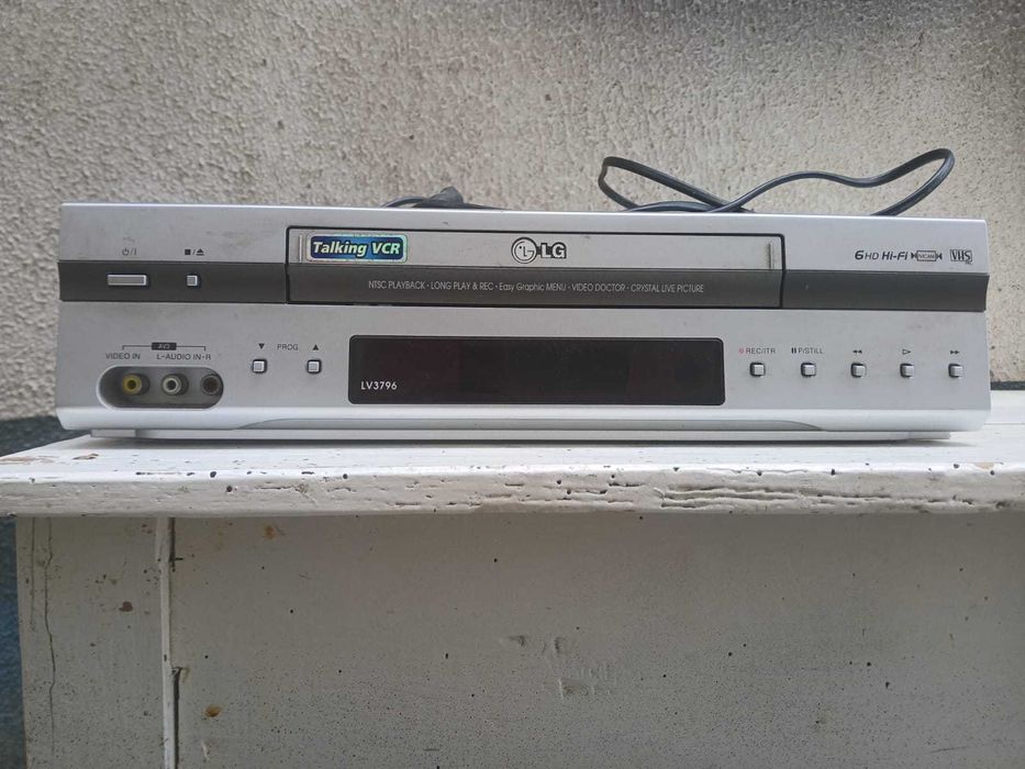 Gravador e leitor de VHS LG