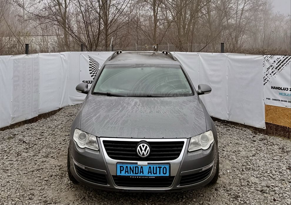 Volkswagen Passat B6 1.9 TDI ~ Skóry ~ 2007 ~ Klima ~ Hak ~ Alu