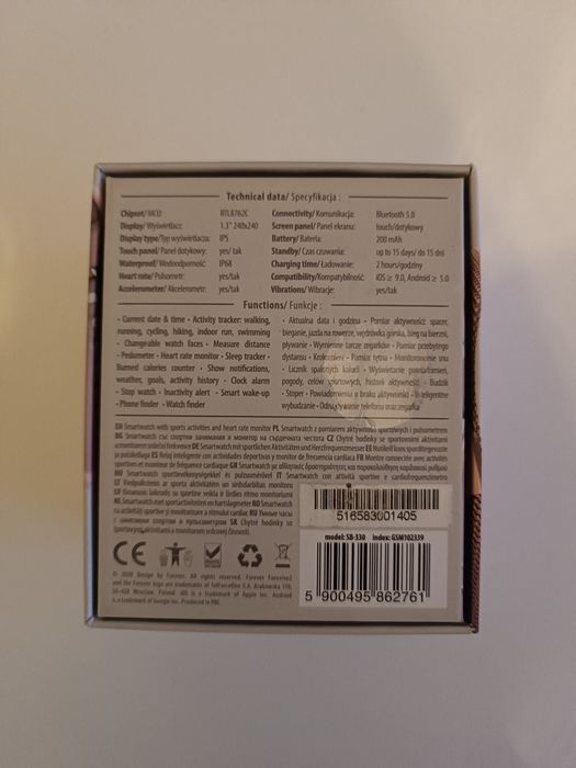 Smartwatch Forever forevive 2