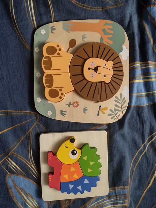 Drewniane układanki / puzzle drewniane