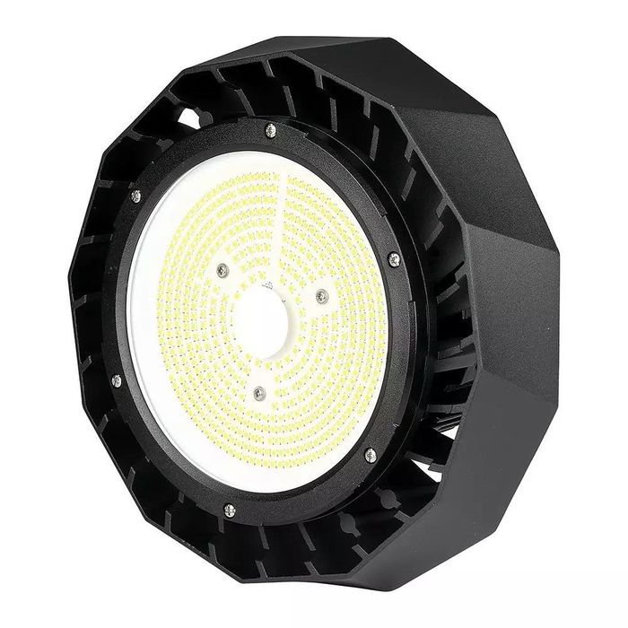 Oprawa LED High Bay V-tac Samsung Chip 100W Mean Well 1-10V 120st 180Lm/W VT-9-102 6400K 18000lm 5 Lat Gwarancji Wyposażenie Wnętrz