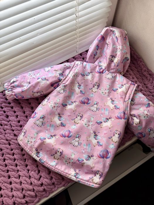 Куртка жилетка для дівчинки