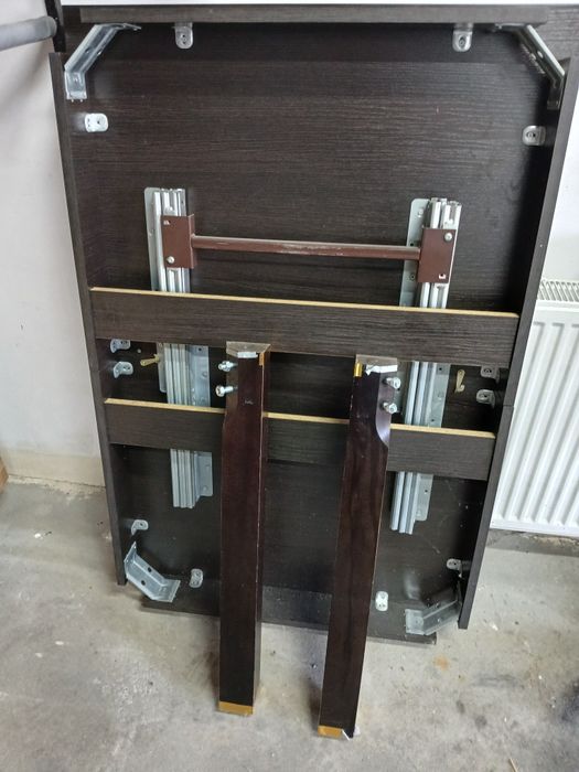 Stół rozkladany 120cm na 80cm  +3 wkladki po 60cm