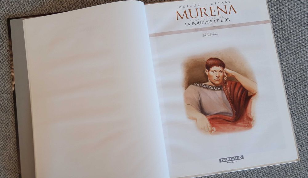 BD em francês "MURENA" volume 1 e 2