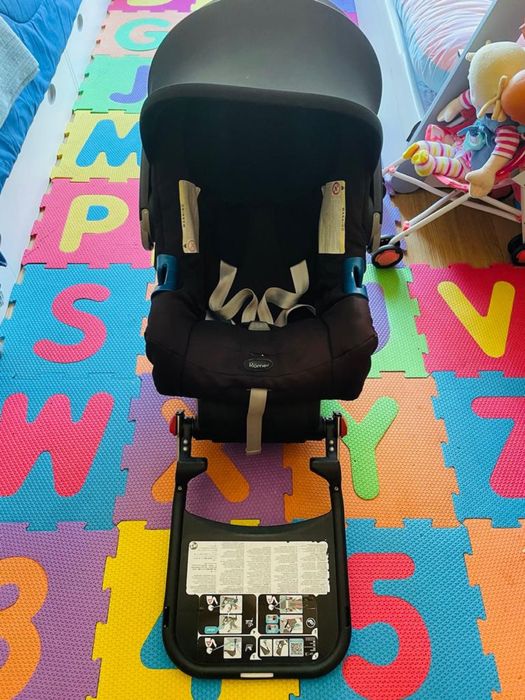 Britax Römer B-Motion + Ovo + Base ISOFIX + Adaptadores | Conjunto Completo