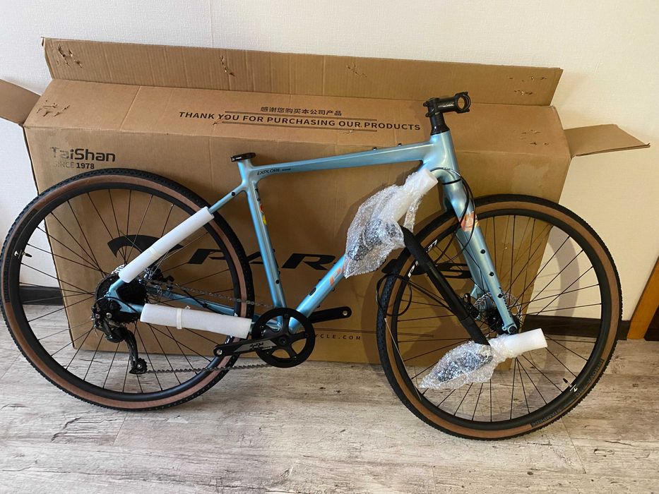 Велосипед 28" Pardus EXPLORE SPORT рама - M 2023 Grey/Blue