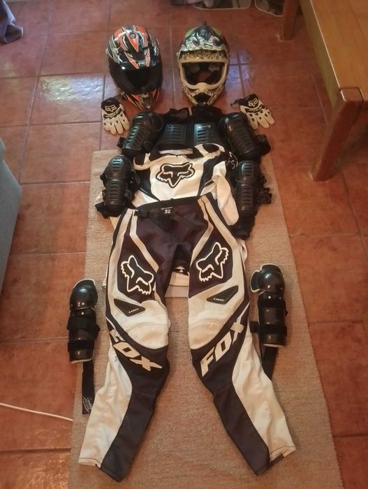 Equipamento enduro motocross completo