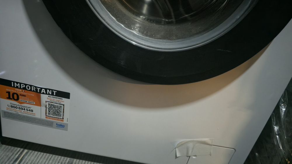 Maq lavar roupa NOVA BEKO SteamCure WRA 7615 XW