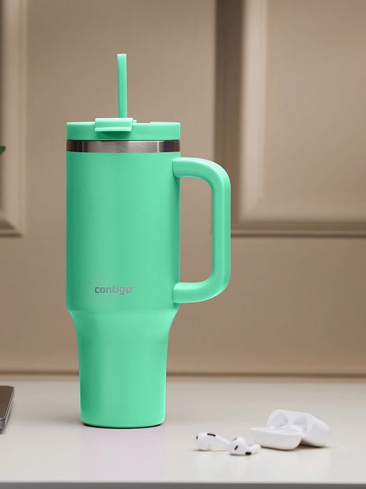 Термостакан з трубочкою Contigo Thermalock Tumbler 1200 мл Reef