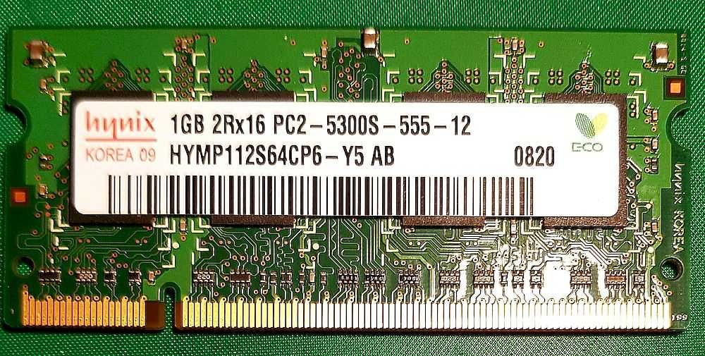 Pamięć RAM DDR2 4x1GB Laptop/667Mz