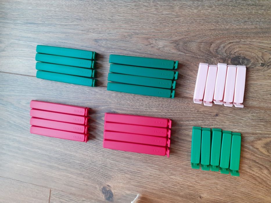 Klipsy do przechowywania żywności IKEA Bevara 32 szt.