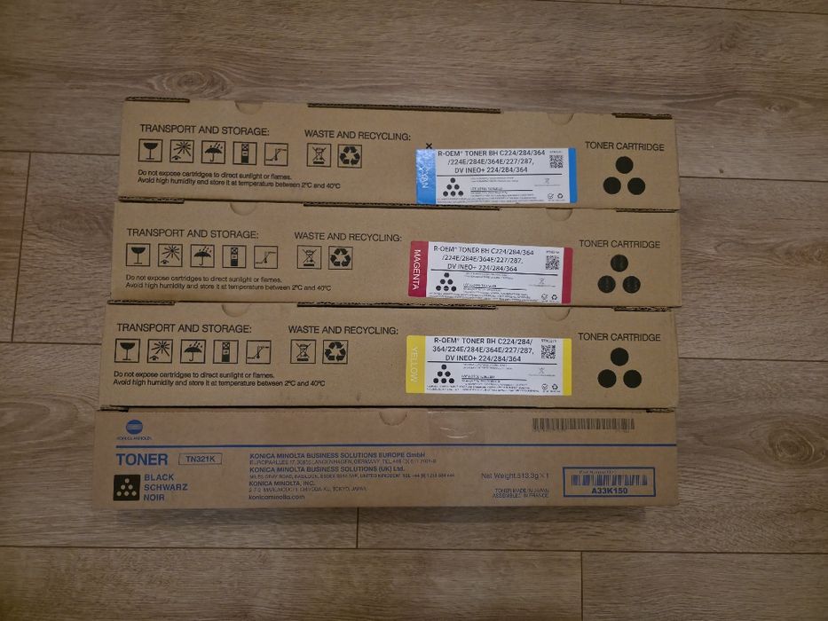 Tonery Konica Minolta TN-321 CMYK