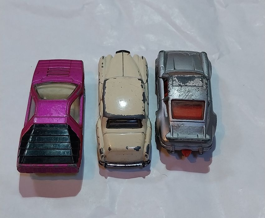 Lote de 3 miniaturas antigas Matchbox