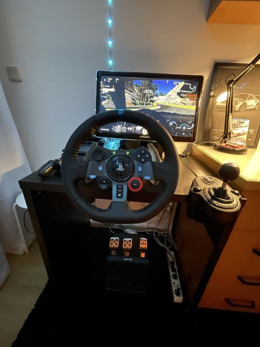 Volante g29 com shifter (excelente estado)