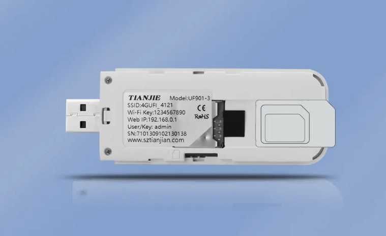 TIANJIE 4G WiFi з антеною