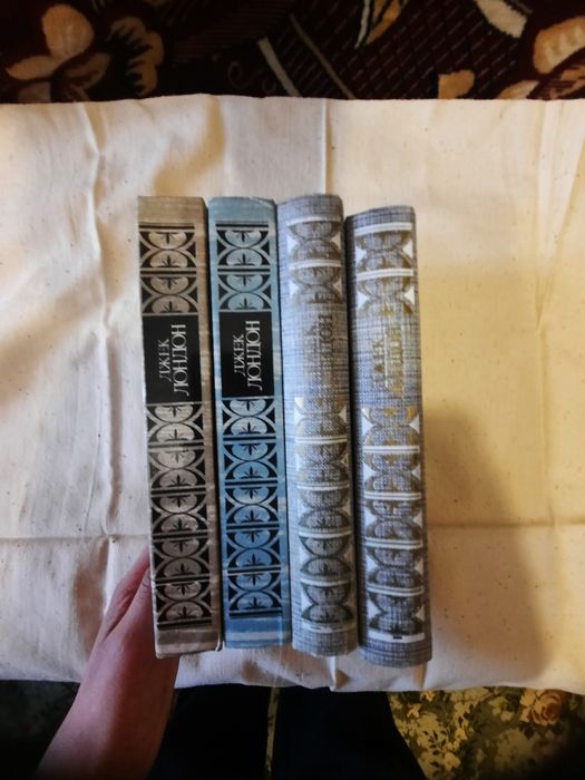 ОПИС!!! 4 Книги радянського видання Джек Лондон сочинения 2 збірники по 2 томи
