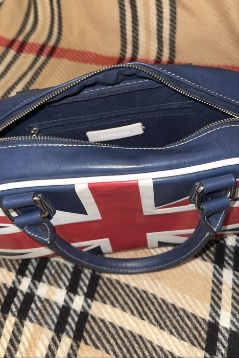 сумка з прапором англії bershka bag british flag