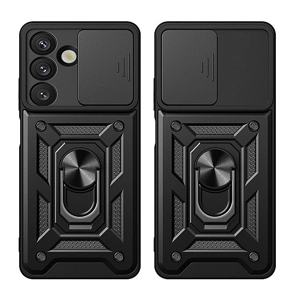 Pancerne etui Hybrid Armor Camshield z podstawką i osłoną aparatu na O