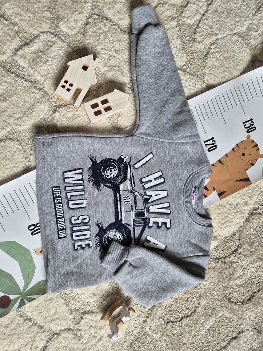 Ocieplana bluza chłopięca