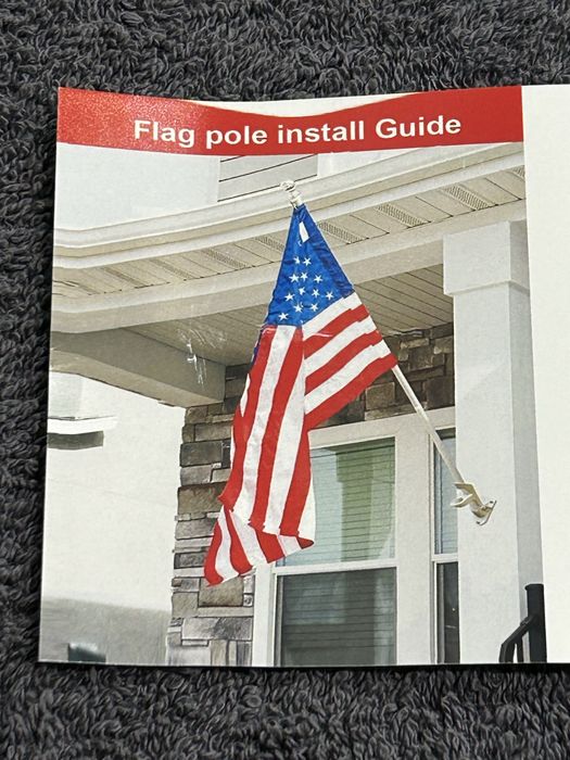 Maszt na flage ze stali nierdzewnej 150 cm