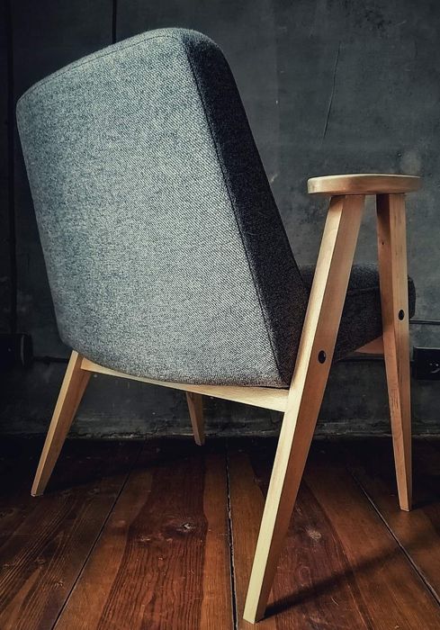 Fotel Chierowski 366 design PRL