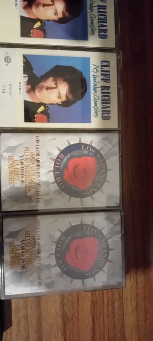 Cassetes de Música Grandes Êxitos Internacionais - Edições Top.