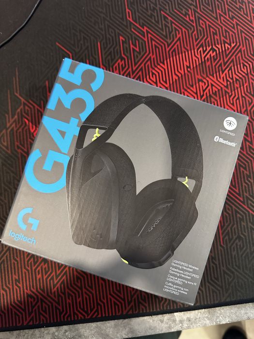 Auscultadores Gaming Bluetooth LOGITECH Lightspeed G435