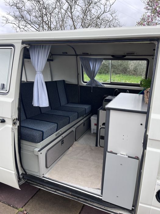 Banco cama VW Transporter T3