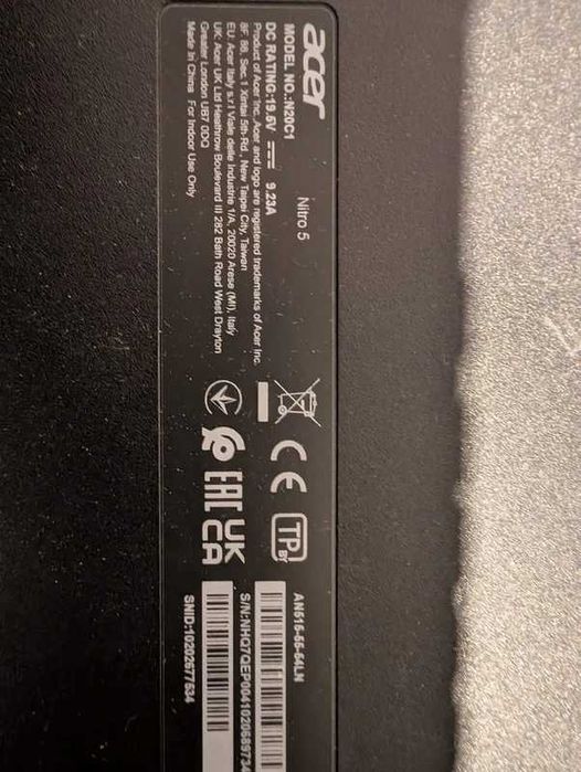 Acer Nitro 5 AN515-55 (bez dysku)