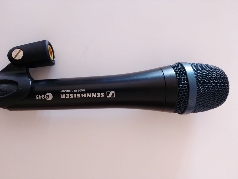 Microfones shure e sennheiser