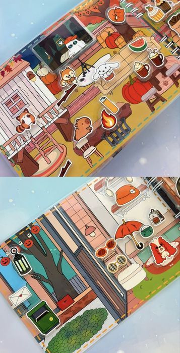 Осінь в Тока Бока 2 на липучках альбом книга сезони тока бока аватар