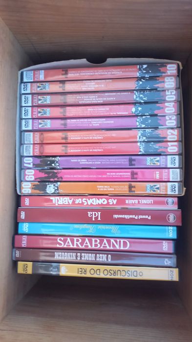 Cada DVD 6€ - como novos