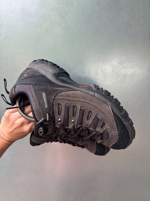 Шкіряні кросівки Salomon contagrip exit