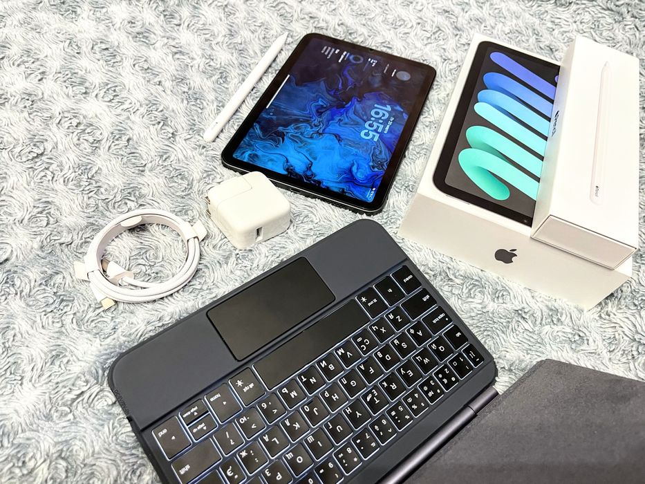 IPad Mini 6 (64 gb) wi-fi, комплект + стекло! А2567