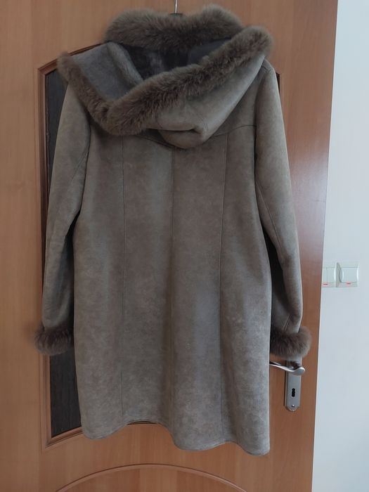 Kożuch damski XXL skora naturalna