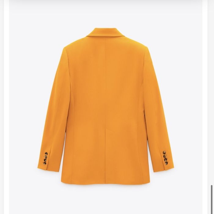 Blazer ZAra laranja tam 36