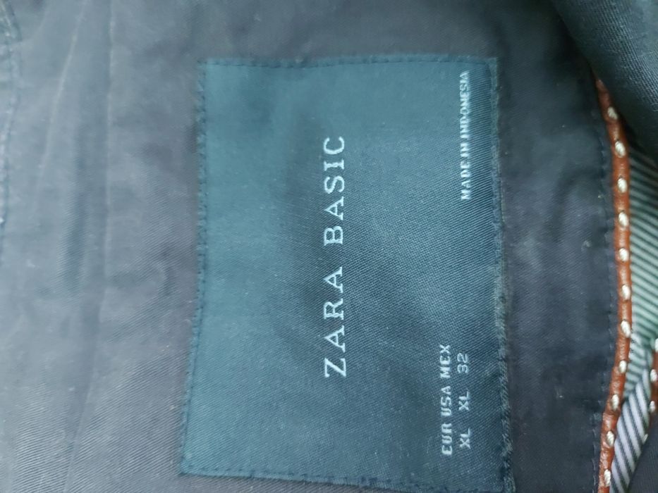 Płaszcz czarny damski rozmiar XL firma ZARA