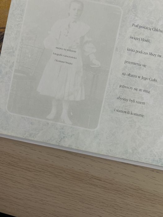 Album na komunie Pierwsza Komunia Święta jak nowy