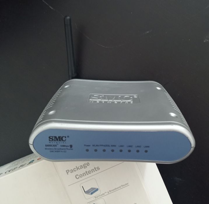 Router wireless Barricade SMC 54Mbps (sem fio)